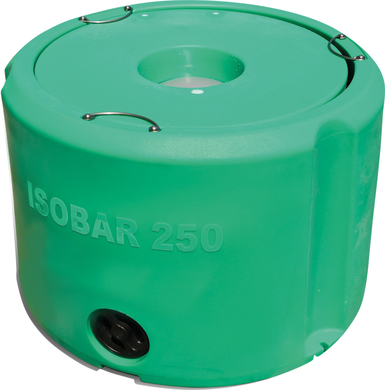 Thermo-Tränke Isobar 250 Inhalt 250 l, lebensmittelechtes HDPE