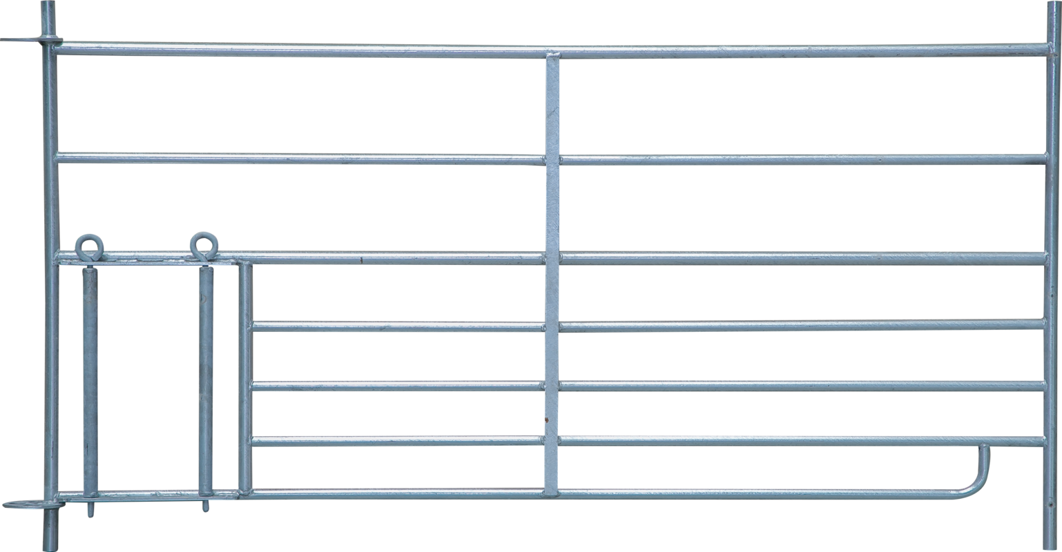 Steekfix hek met lammeren kruipgat 1,80m