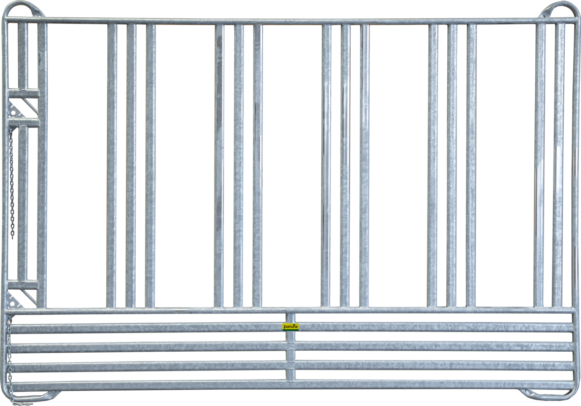 Sicherheits-Pferde-Panel mit Fressgitter 3,00 m Höhe 2,10 m