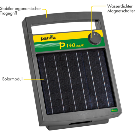 P140 Solar, Weidezaun-Gerät