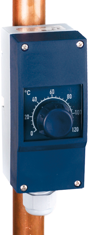 Rohranlege-Thermostat