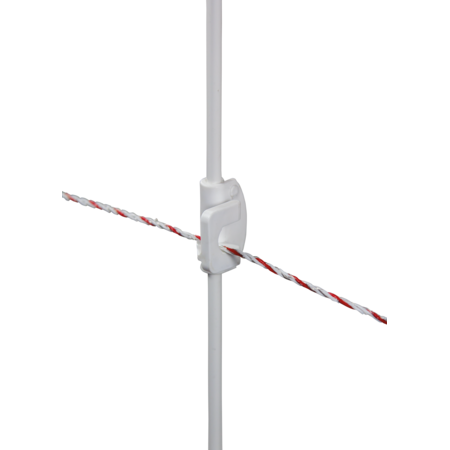 DrehFix Federstahlpfahl, 1,13 m mit 2 Isolatoren (10 Stück / Pack)
