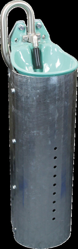 Staalpaal voor Mod. 25R hoogte 80cm, verzinkt