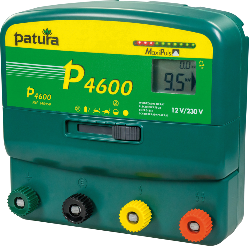 P4600 Multi-Function Energiser for 230 V/12 V, with MaxiPuls technology
