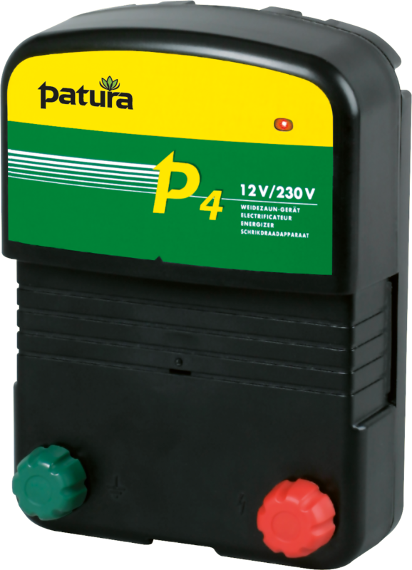 P4 Multi-Voltage Energiser for 230 V/12 V
