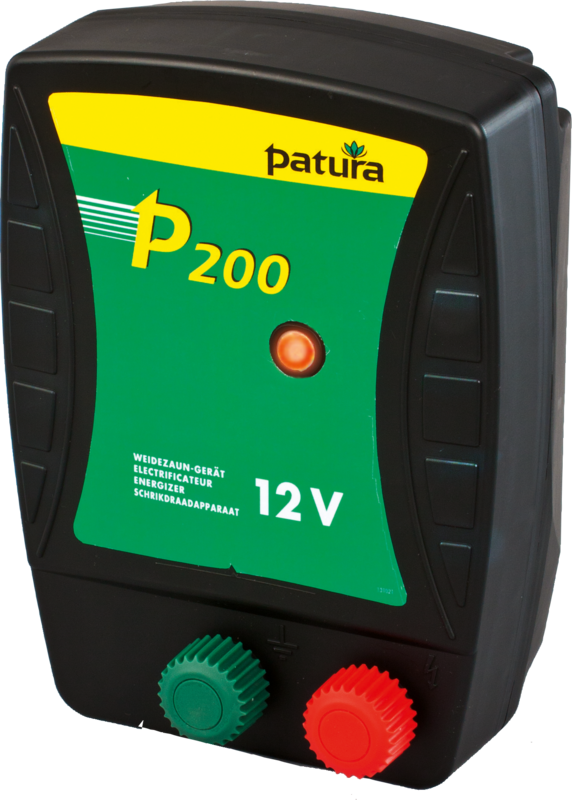 P200, schrikdraadapparaat voor 12 V batterij