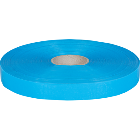 wildafstotende tape 40 mm breed, blauw 250 m rol