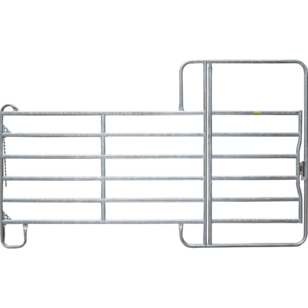 Panel with Gate, Compact 3.60 m Width 3.60 m, H = 2.20 m, galv.