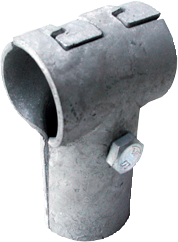 T-Clamp 2" x 1 1/4", interlocked, 60x 42 mm, galvanised