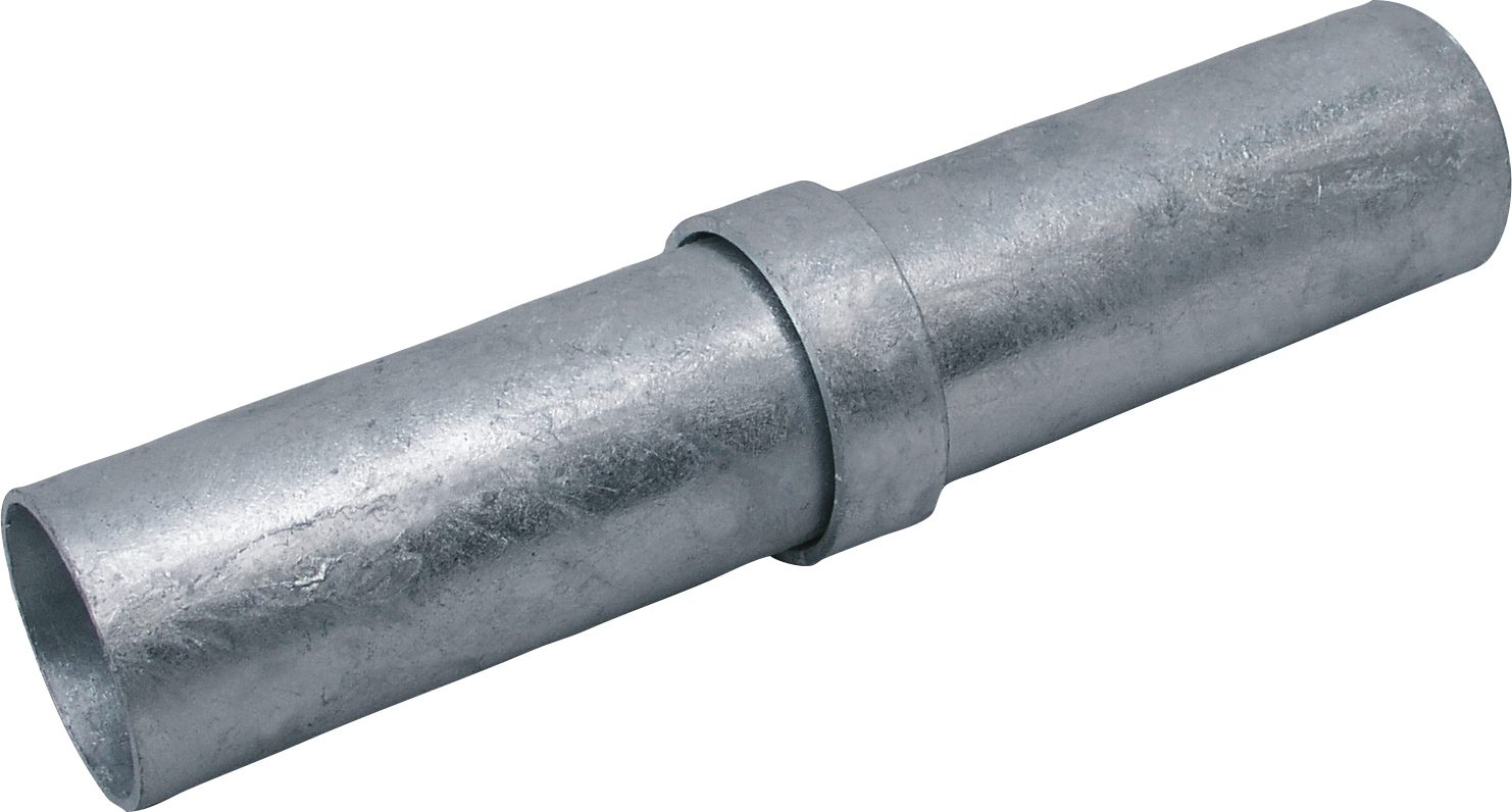 Rohrkupplung innen für Rohr 60 mm 2", l= 26 cm außen d= 52 mm