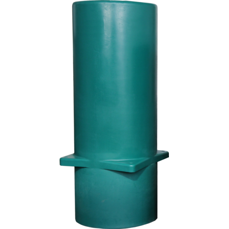 Thermo-Pipe, height 800 mm for heatable drinking trough