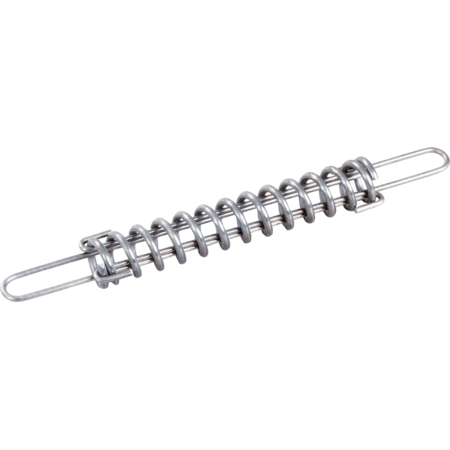 Tension Spring for 2.5 mm steel wire, stainless steel