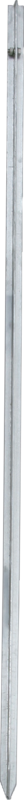 Erdstab, 1,5 m lang, verzinkter T-Stahl 30 x 30 x 4 mm inkl. Edelstahlanschlussschraube