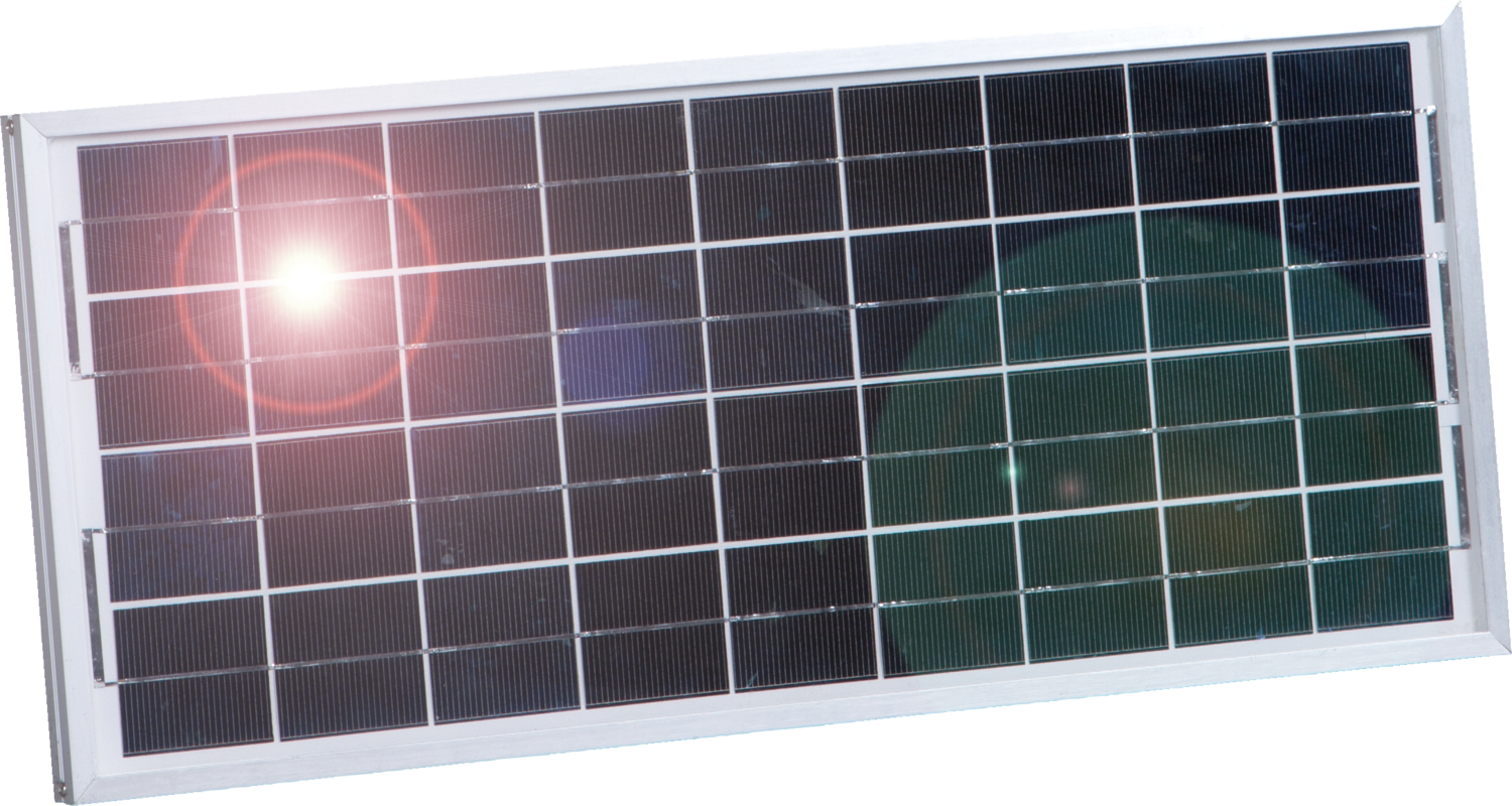Solar Panel 15 W, with universal mounting bracket