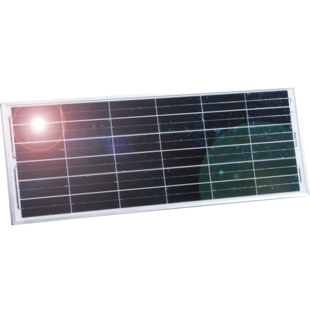 Solar Panel 40 W, with universal mounting bracket