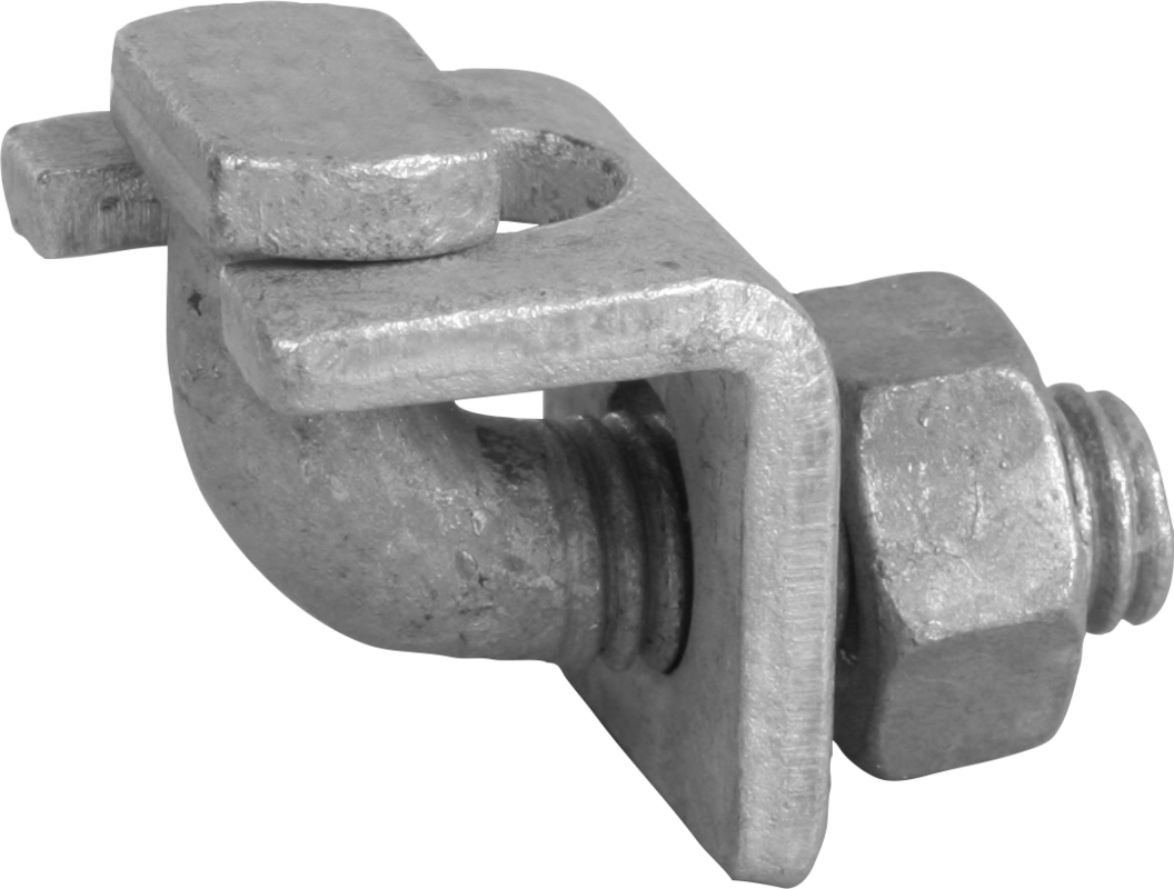 Angle Clamp, for wire and rope, hot-dip galvanised (qty 5)
