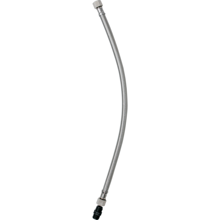 Flexibele aansluitslang, lengte 600 mm, IG/IG 1/2" met rubber dichtingen