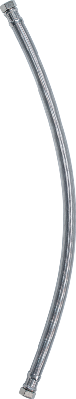 Flexible connecting hose, l = 1000 mm, female/female  thread 1"