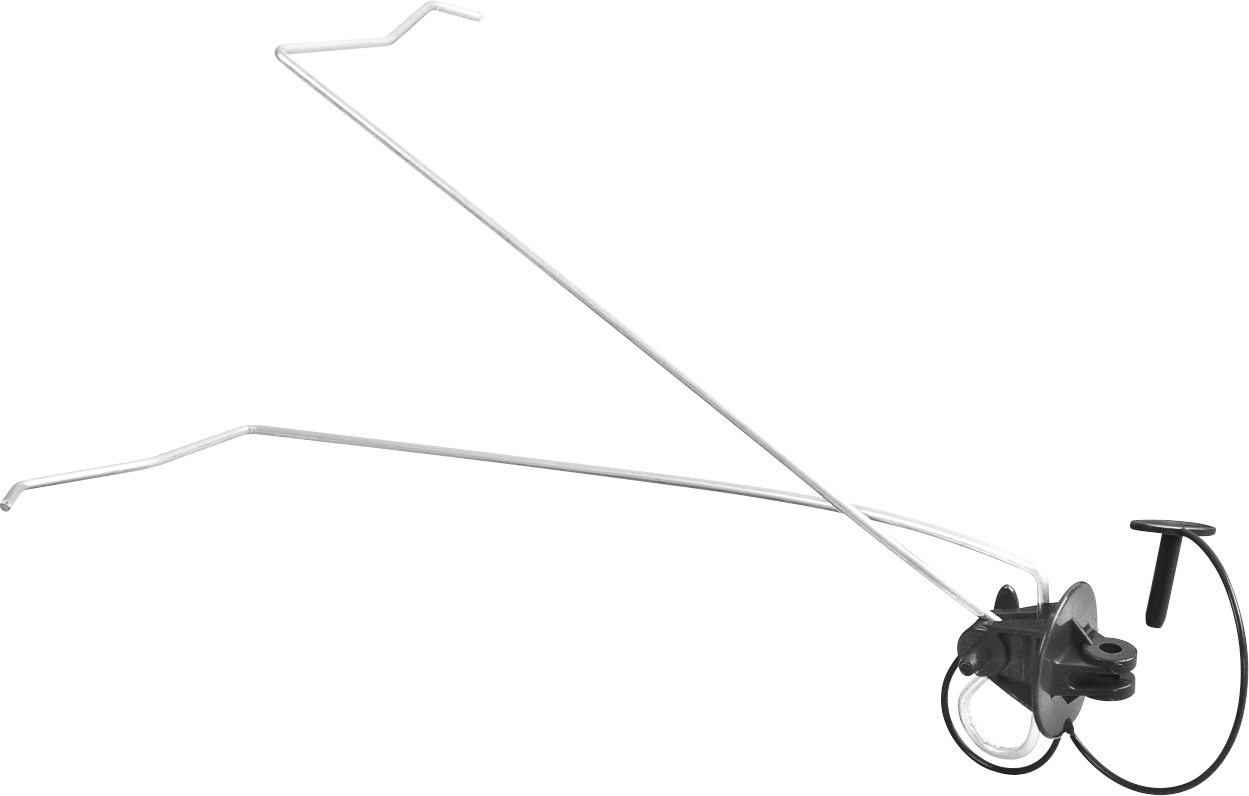 Afstandhouder om in te hangen pin-isolator (10 st.)
