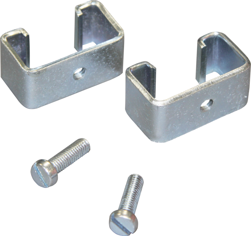 Mounting Kit for T-Posts, for insulators with metric thread (qty 2)