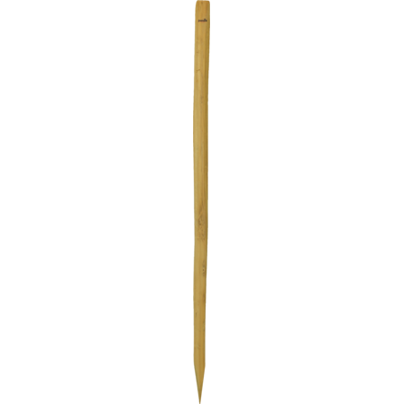 Robinienpfahl, Natur, 1500 mm, d=6-8 cm gespalten, geschliffen, gefast, gehobelt, 4-fach gespitzt