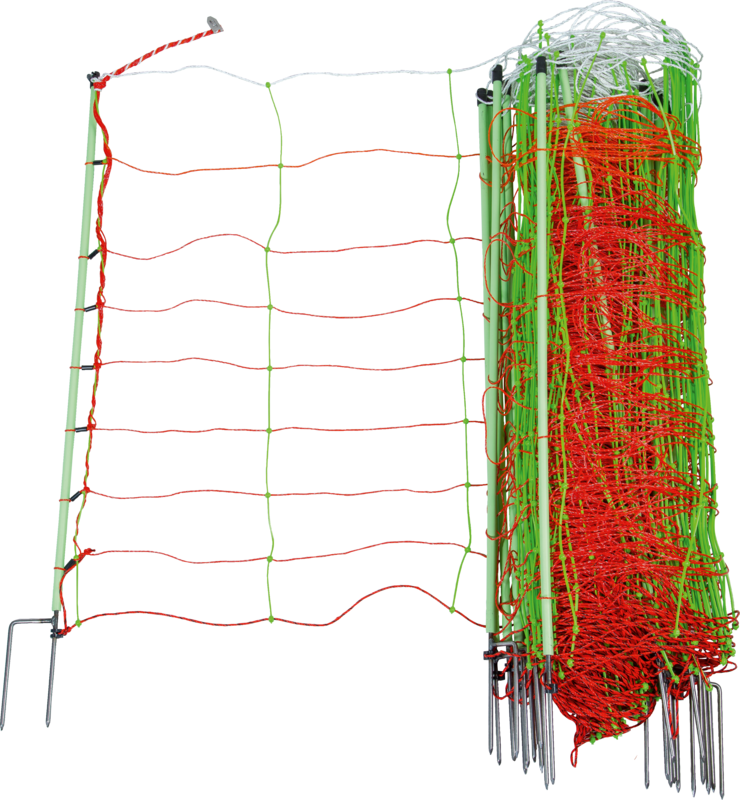 Tornado XL Electric Fence Netting Combi, 0.90 m, 50 m, with double spike