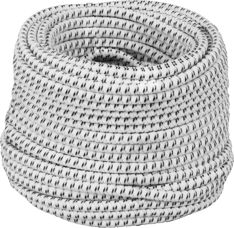 Elastische-Elektrische cord, 8 mm, 25 m