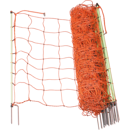 Electric Fence Netting, height 90 cm, with double spike, 50 m