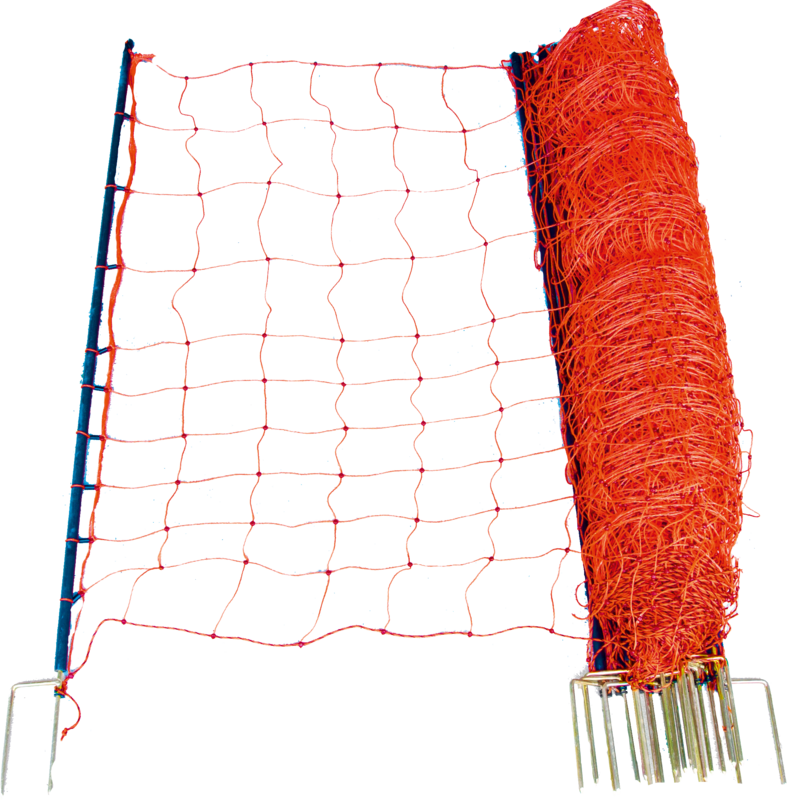 Electric Fence Netting for wolf control 145 cm high, with double spike