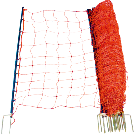 Electric Fence Netting for wolf control 145 cm high, with double spike