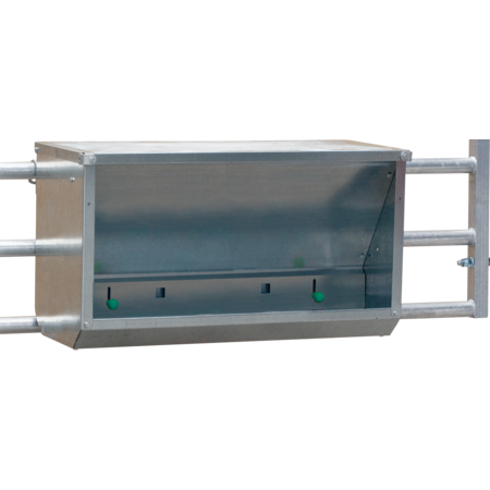 Concentrate Feeder for Calves, mounted on dividers