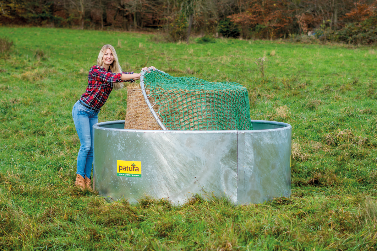 Ring d= 1.95 m, for feed saver netting, for circular feeder with 12 feed spaces