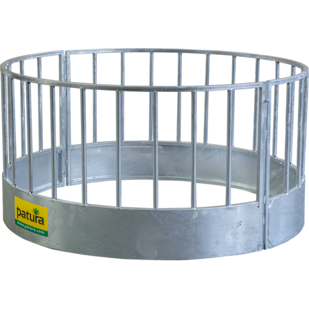 Circular Feeder for sheep, 28 feed spaces, galvanised, 2-part