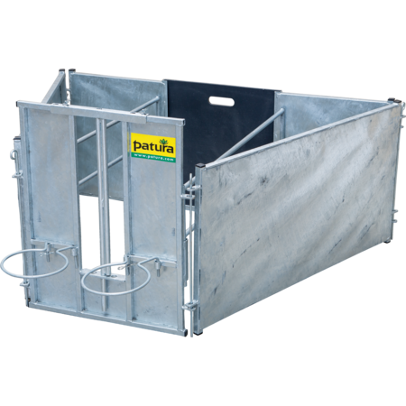 Adoption Box for lambs starter kit with 2 side parts galvanised, for sheep