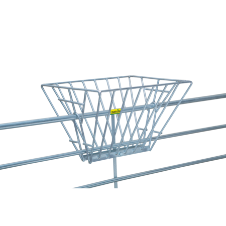 Hook Over Hay Rack for mounting onto hurdles or tubing L x W x H: 60 x 50 x 40 cm