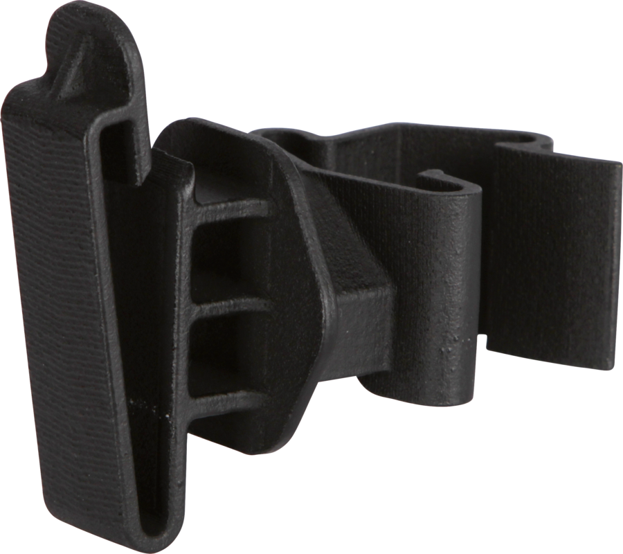 Polytape Insulator for T-posts, black (qty 25)