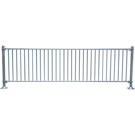 Divider for calves 2.50 m with vertical tubes