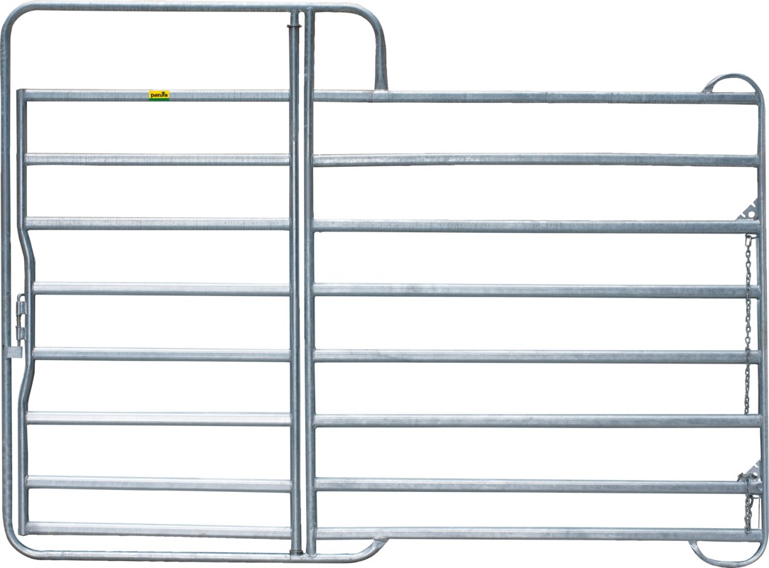 Panel-8 with gate 3.00 m without sheet cover width 3.00m, height 2.20m