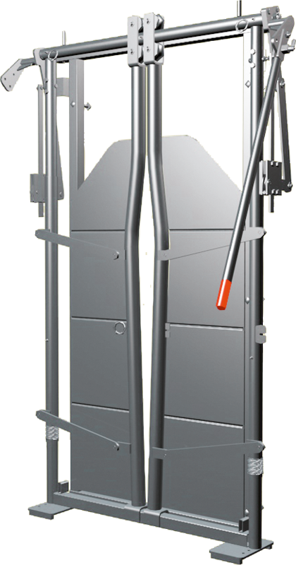 Headgate Unit A3500 with automatic locks and head chain