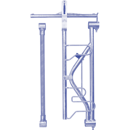 Feed Space with Yoke, stop buffer, intermediate bar with clamps