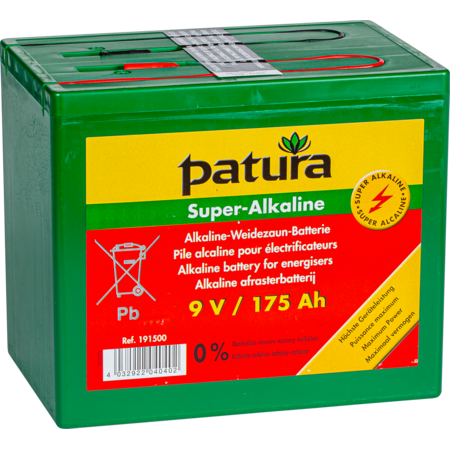 Super alkaline batterij 9V/175Ah