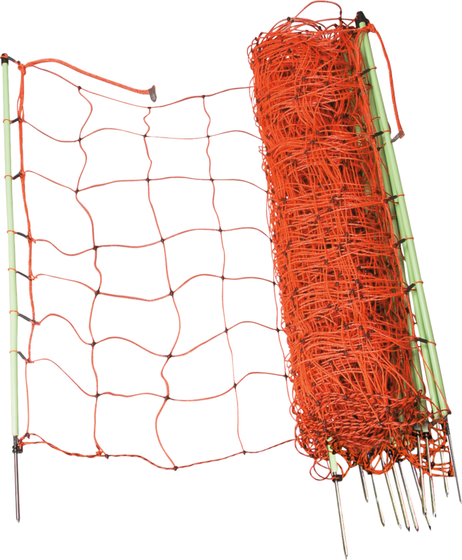 Electric Fence Netting, height 90 cm, with single spike, 50 m