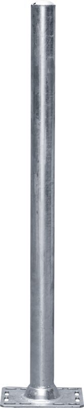 Paal d= 102 mm, L= 1,65 m voor roostervloer