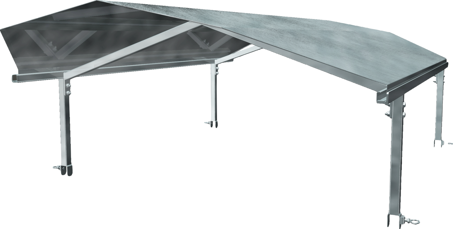 Dach für Umzäunung Kälberhütte, Typ Standard und Comfort