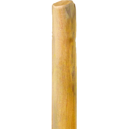 Robinia Post 1.50 m, natural growth, d= 6 - 8 cm, splitted, chamfered, sanded, planed, 4-sides sharpened
