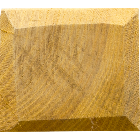 Piquet en robinier, carré,1500x60x60 mm scié brut, appointé, chanfreiné