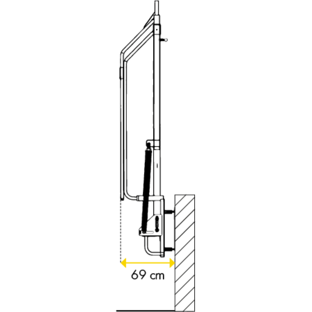 Telescopic Lift Gate 3 - 4.5 m
