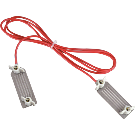 Cable de jonction rubans, avec 2 paires de plaques de connexion en inox