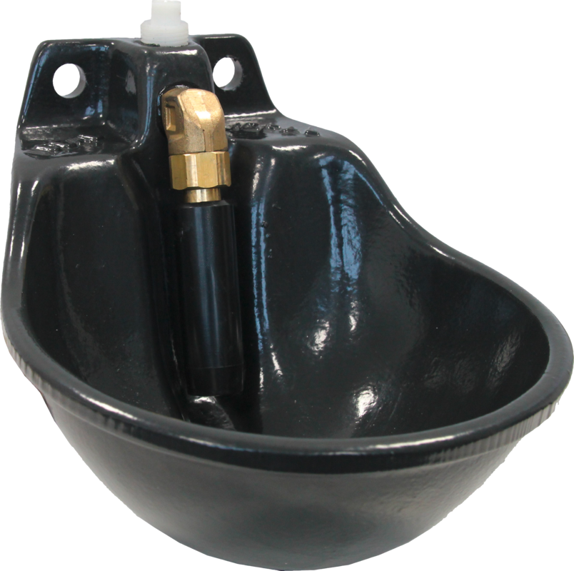 Pipe Valve Bowl Mod. IDEAL-K plastic-coated cast iron bowl