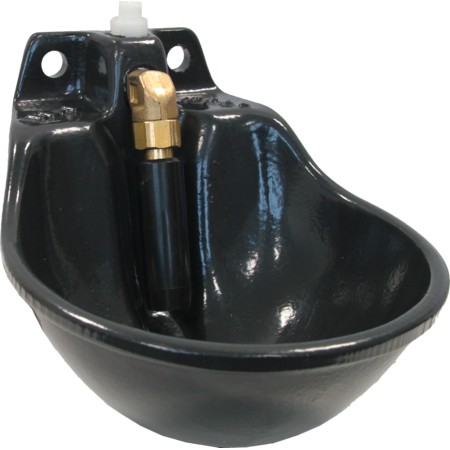 Pipe Valve Bowl Mod. IDEAL-K plastic-coated cast iron bowl